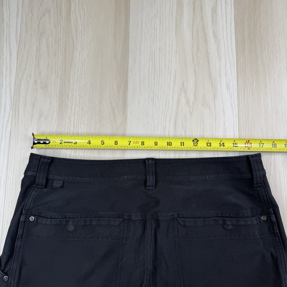 Lululemon Lab Utilitech Double Pocket Pants Mens Size 33  Chino LM5AZJS Black - Picture 12 of 12